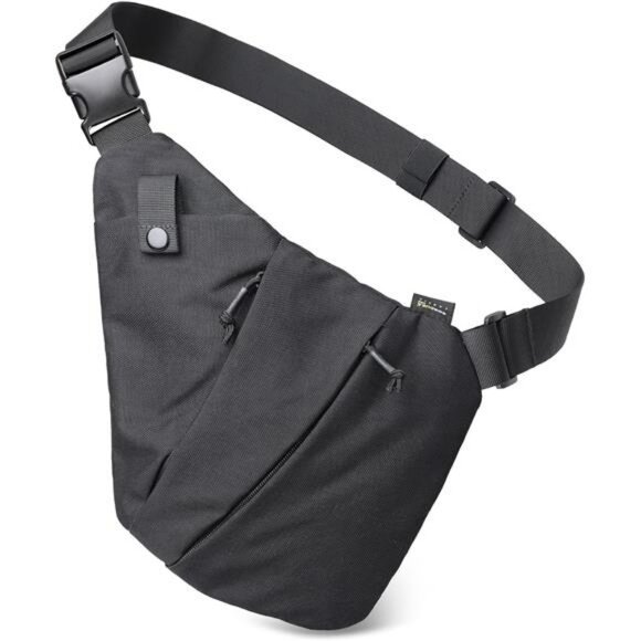 Tactical Sling Bag Concealed Carry Crossbody Anti Theft EDC Travel Bag - Picture 1 of 7